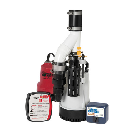 BASEMENT WATCHDOG Sump Pump 1/3Hp Combo DFK961